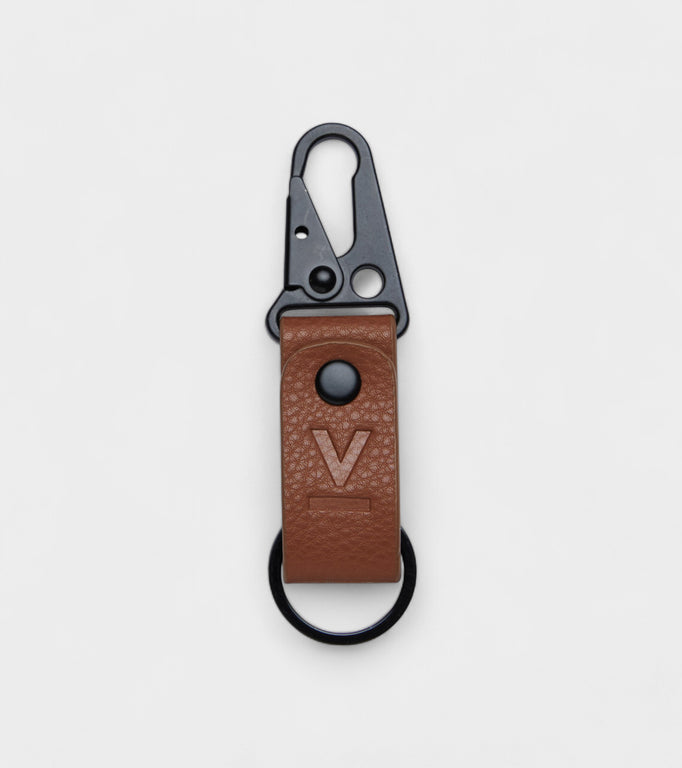 Votch | Ray Vegan Bio-Based Bamboo Key ring in brown
