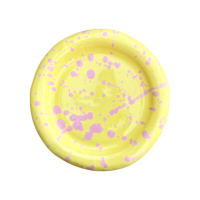 Serving Plate – Round – Yellow