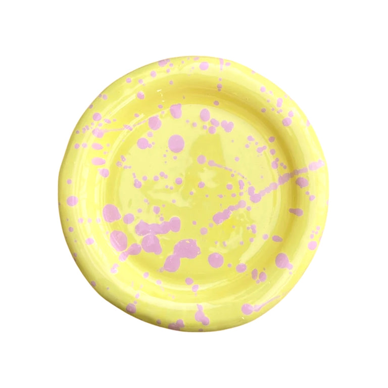 Serving Plate – Round – Yellow