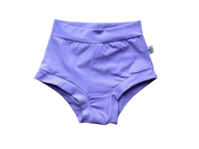 High waisted ladies briefs purple