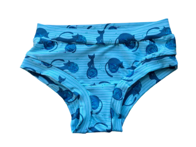 cats print womens brief underwear