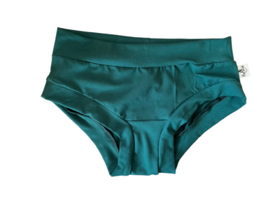 emerald green color womens briefs undies