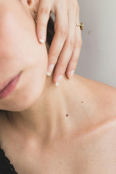 neck A womans neck