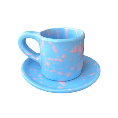 Mug and Plate Set – Blue