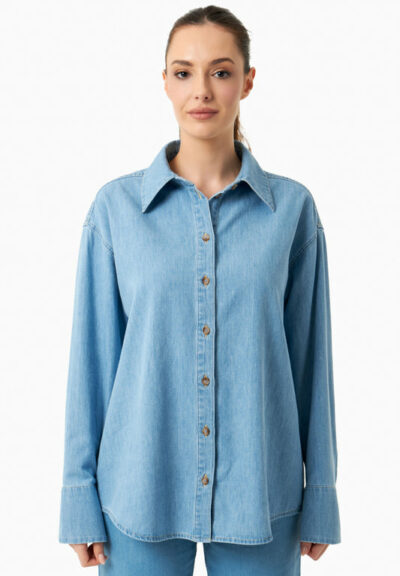 Organication | Denimblus av ekologisk bomull