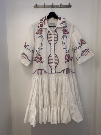 JF Peace Design | Vintage Floral Detailed Dress