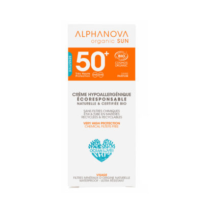 Alphanova SPF50 Face | HYPOALLERGEN | Alphanova