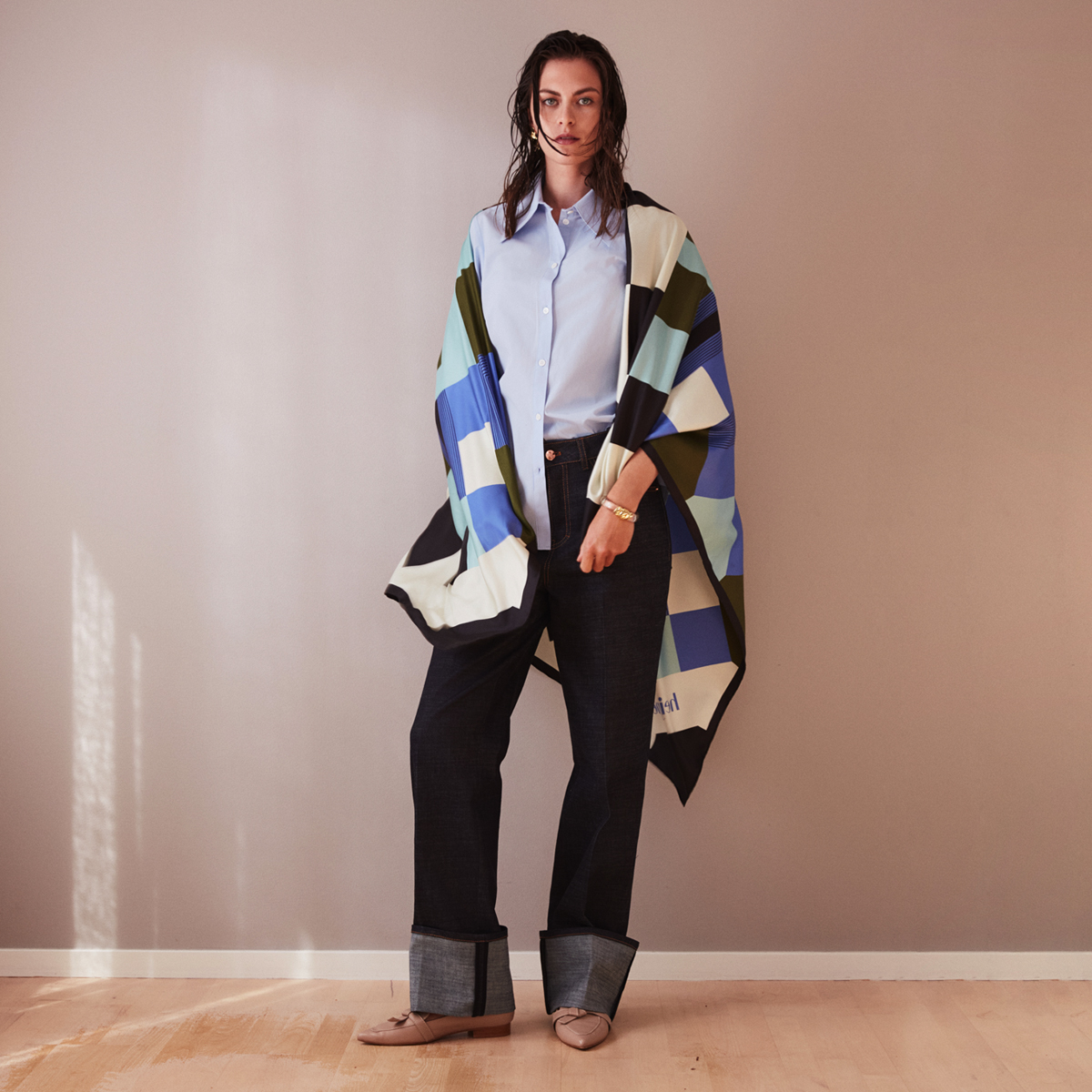 Studio Heijne | Loose Fit Jeans Jazz With Wide Legs