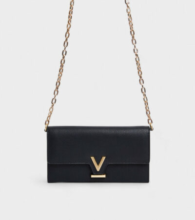 Luella Chain Purse in Black with FREE Raya Keyring