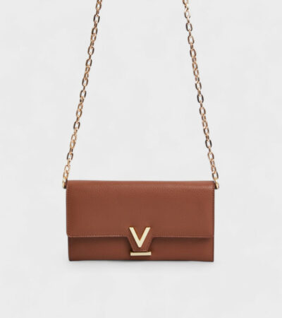 Luella Chain Purse in Brown with FREE Raya Keyring