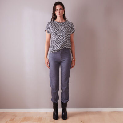 Studio Heijne | Grey Straight Leg Jeans