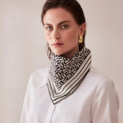 Studio Heijne | Chess Silk Scarf