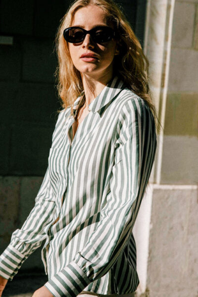 Avani Apparel | Chemise Kauri verte