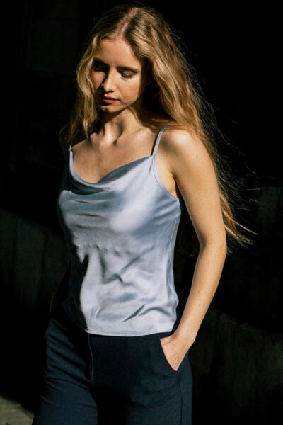 Avani Apparel | Top Narcisse bleu