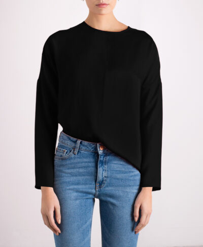 Studio Heijne | Revolution Round Neck Silk Top