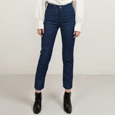 Studio Heijne | Cropped Straight Leg Denim