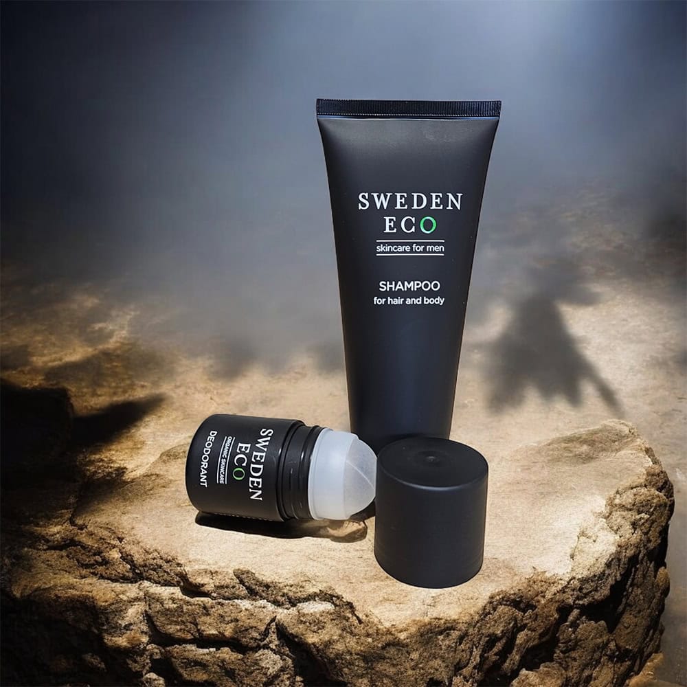 Sweden Eco hos Green Little Heart. Deo och Schampo