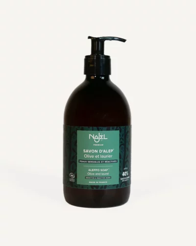 Liquid Aleppo soap 40% laurel | NAJEL