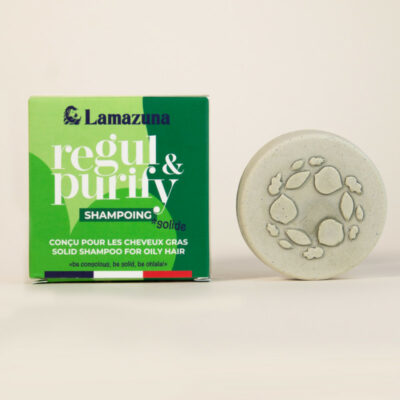 Solid Shampoo - Regul & purify | Oily hair | Lamazuna
