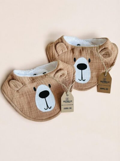 Baby Bear Drool Bib | Baby Shower Gift