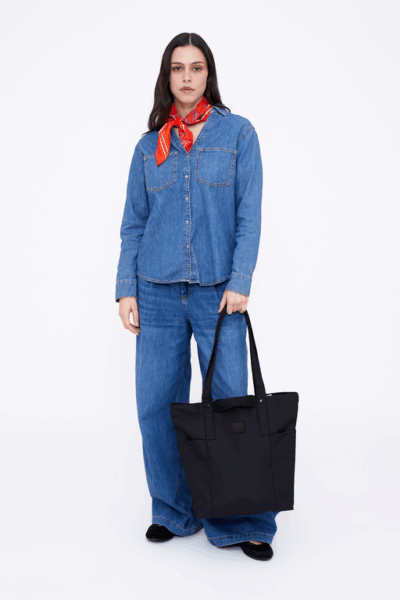 Raw Tote Bag Black