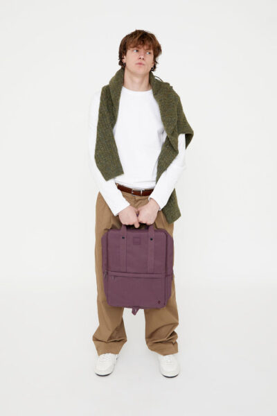 Daily 15" Backpack Stripes Maroon