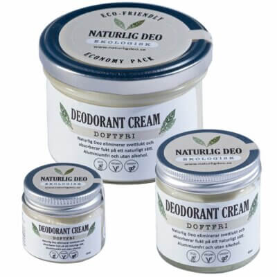 Naturlig Deo- Ekologisk deodorant cream Doftfri