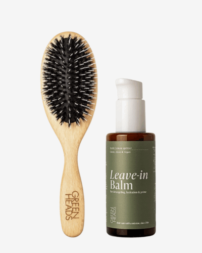 Detangling Duo + Leave-in Balm och Utredningsborste