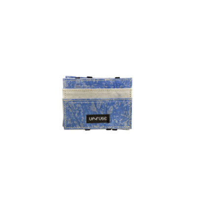 Flip Cardholder - Blue Whitie