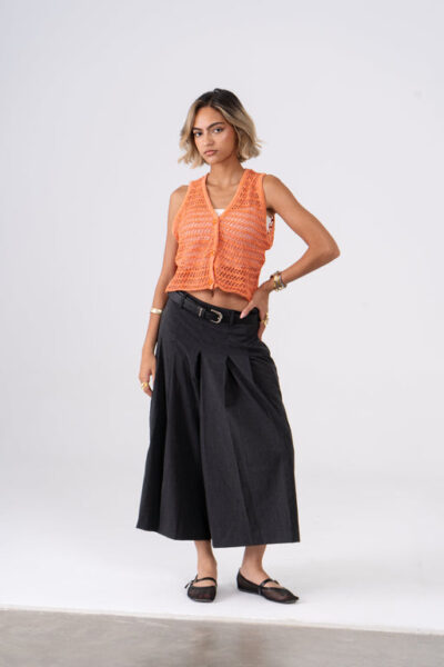 Nina Vest in Saumon