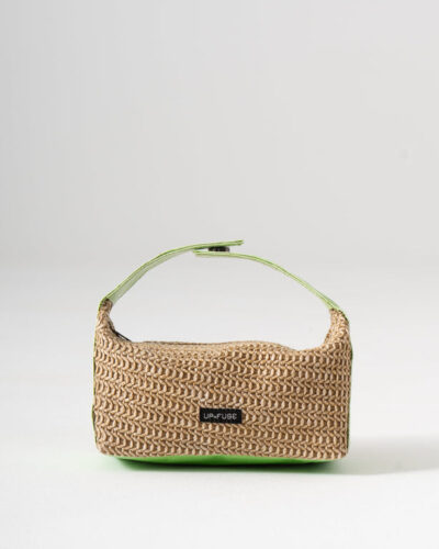 Sol Raffia HandBag - Pistachio