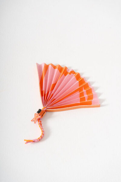 Mini Folding Fan - Rose