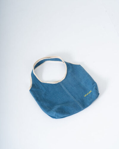 Jean-ius Reversible Tote Bag - Ice Blue