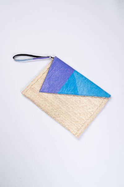 Bay Clutch - Purple Square