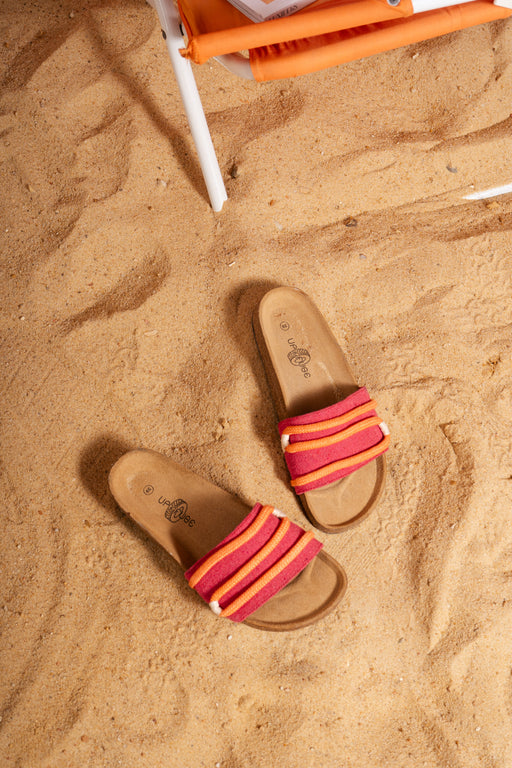 Ropes Footprint - Fuchsia