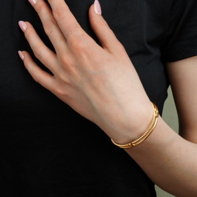 Bloom Cuff - Guld (Förgylld)