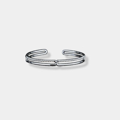 Bloom Cuff - Silver