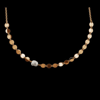 Valentina halsband - guld (Förgyllt)