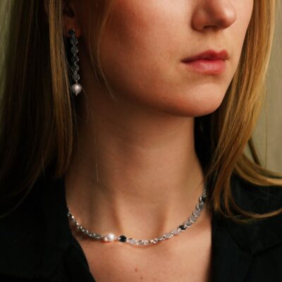 Valentina halsband - silver