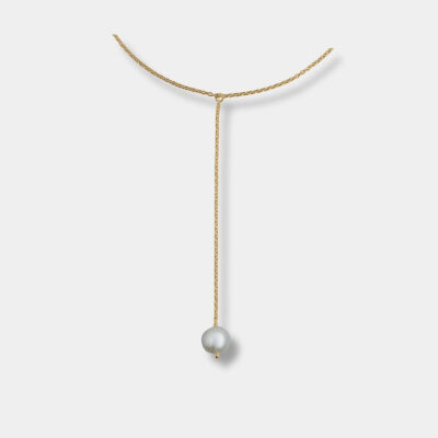 Pearly halsband One Pearl - Guld (Förgylld)