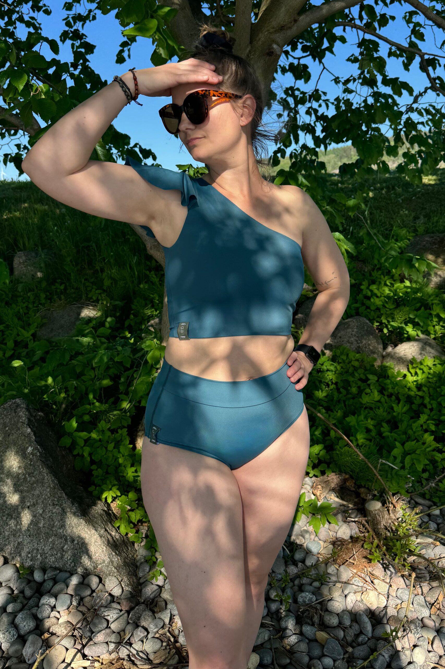 Weekend Waves - Bikinitop - Petrol