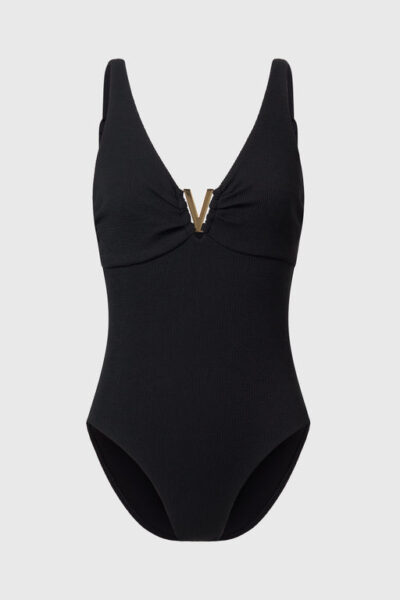 Black Aiguablava One-piece Swimsuit