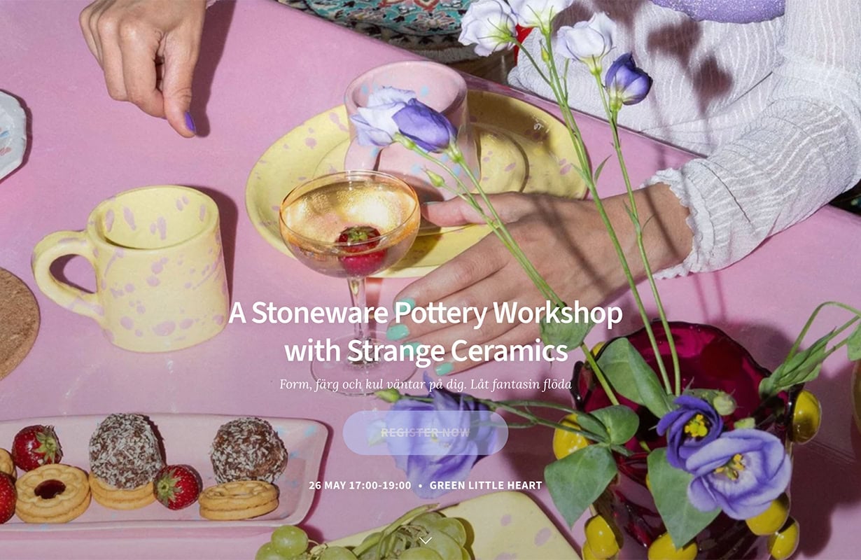 Events at GA stoneware Pottery Work Shop Events at Green Little Heart - A stoneware Pottery Work Shop