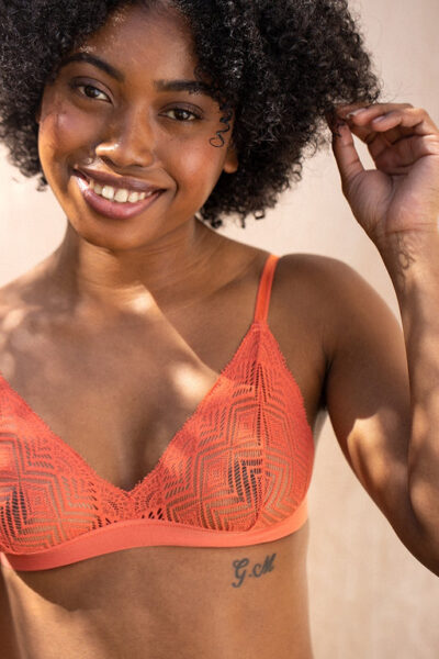 Soutien-gorge Dawa terracotta - M