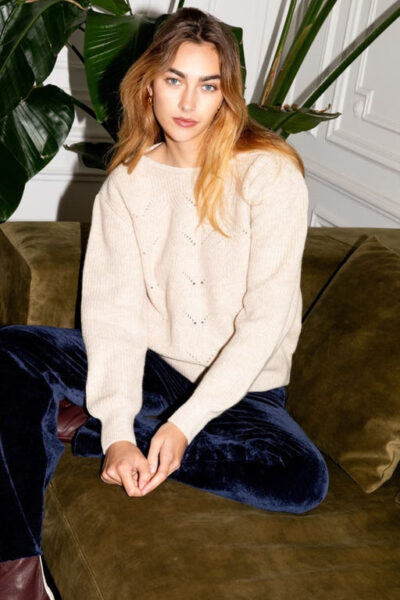 Pull Idesia beige