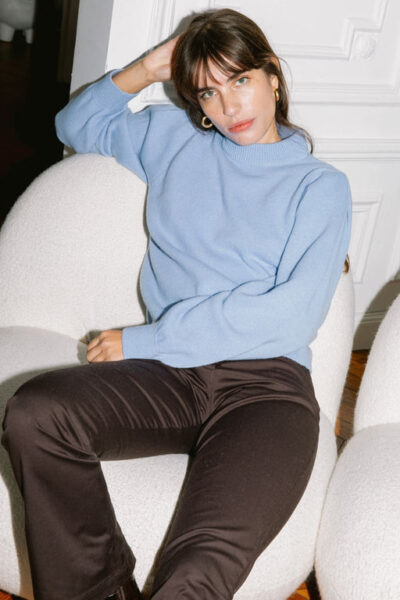 Pull Ormeau bleu